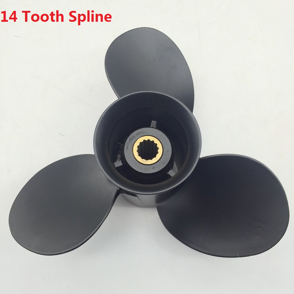 Boat Propeller Fit Mercury 14 Tooth Spline 9.25 x 9 P Outboard Marine