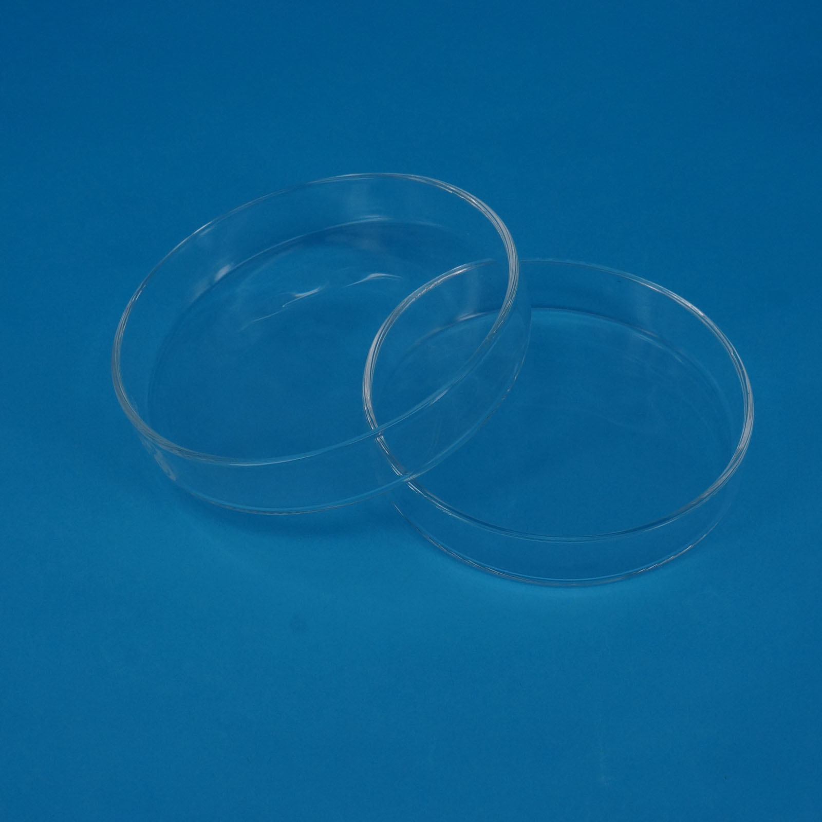 60200mm Borosilicate Glass Petri Culture Dish with Lids For Lab