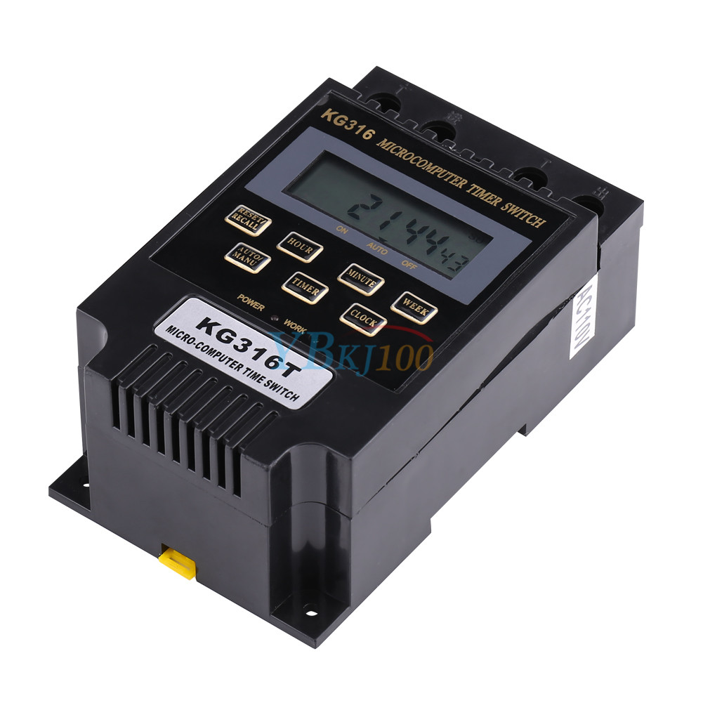 KG316T AC 110V/220V LCD Display Time Switch Timer