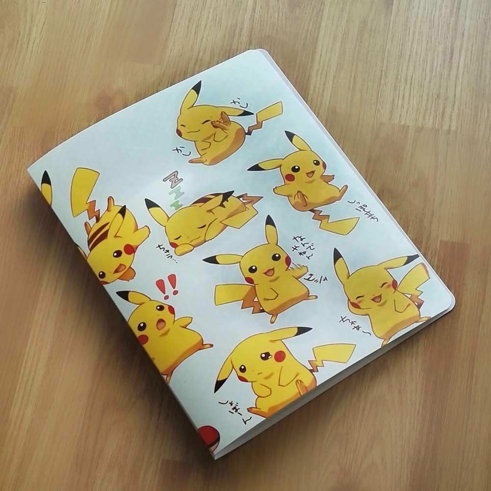Pokemon Pikachu 9Pocket Card Folder Binder Trading Cards Soft Cover Protection eBay