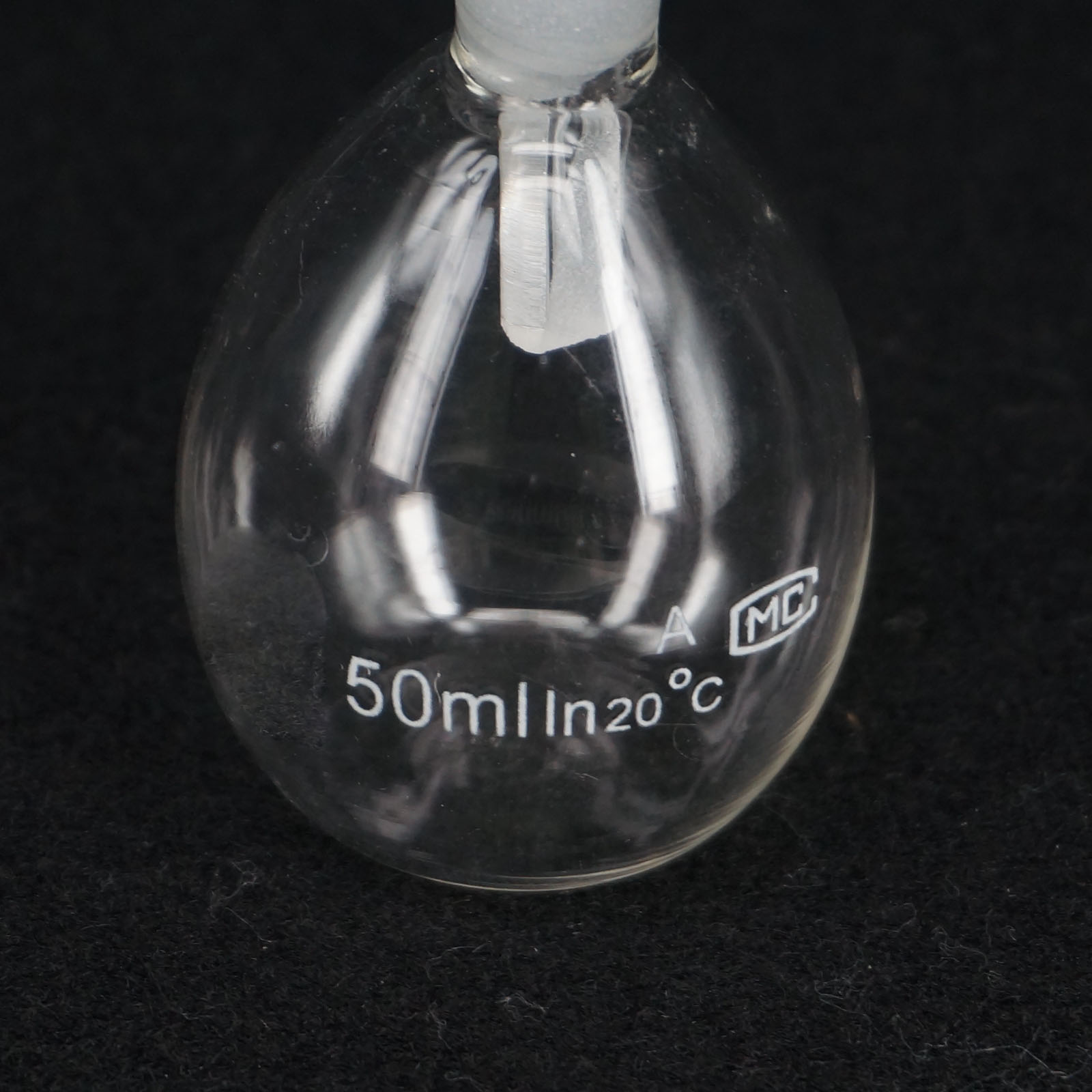 10250ml Glass Specific Gravity Bottle Pycnometer Class A Science Lab