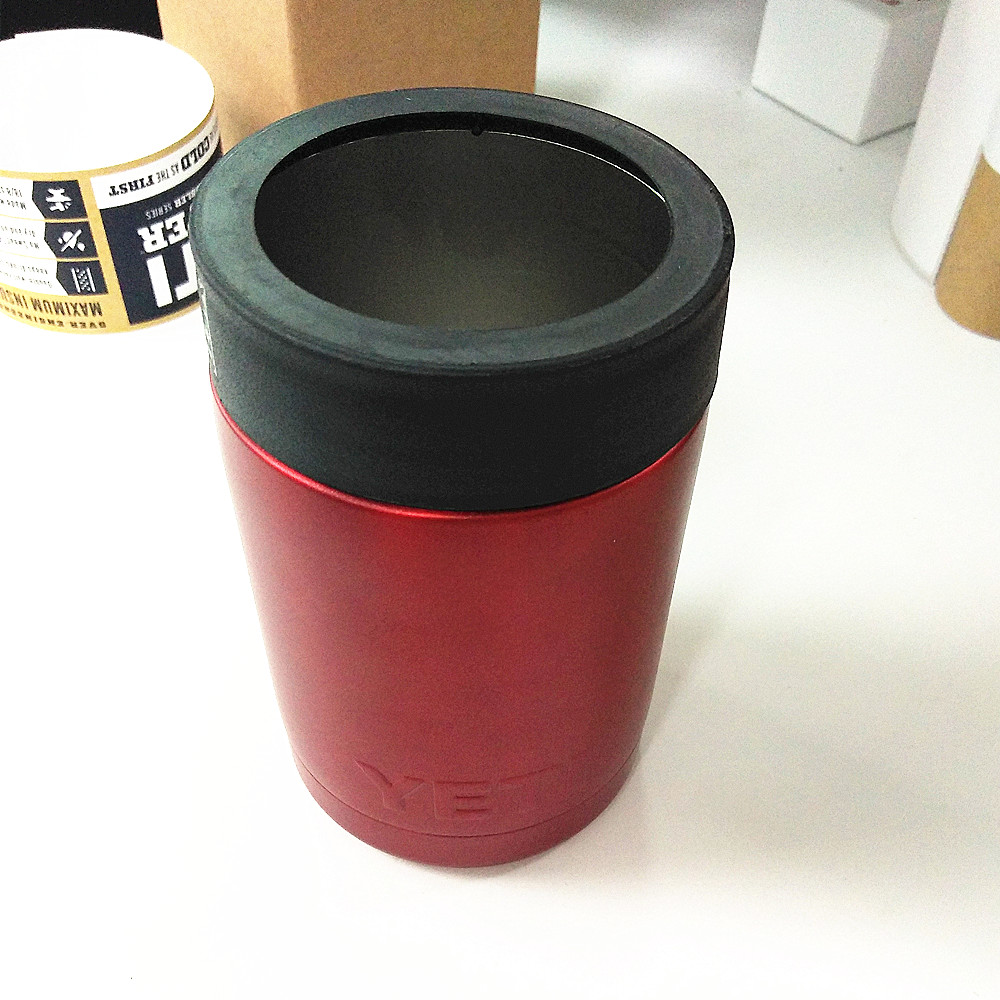 Yeti Rambler Colster 12oz Can & Bottle Koozie Insulated Stainless Steel