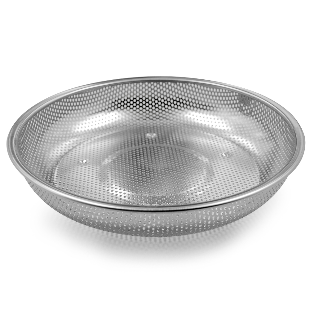 Stainless Steel Vegetable Mesh Colander Rice Strainer Sifter Kitchen