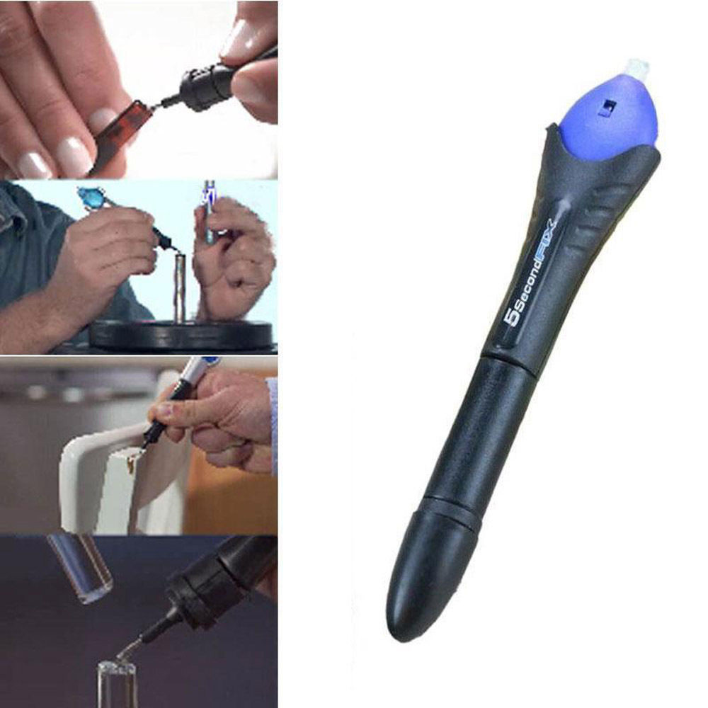 5 Second Fix UV Cure Welding Compound Glue Pen Glass Plastic Wood