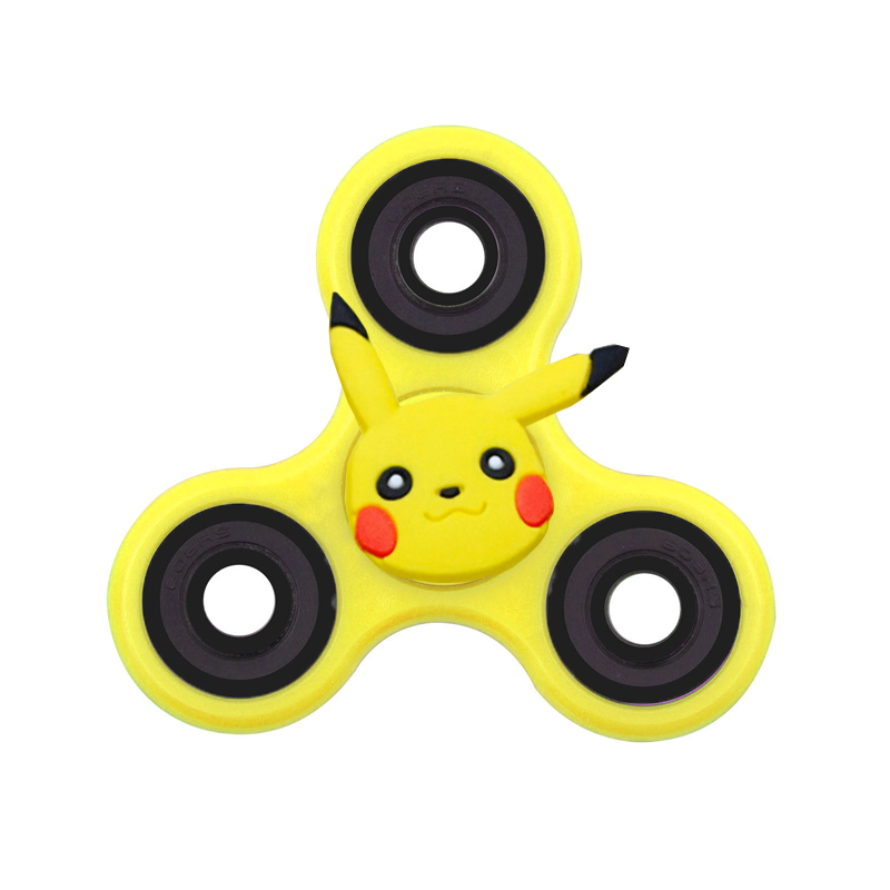 Pokemon Pikachu Hand Spinner Fidget Tri-Spinner 3D EDC 