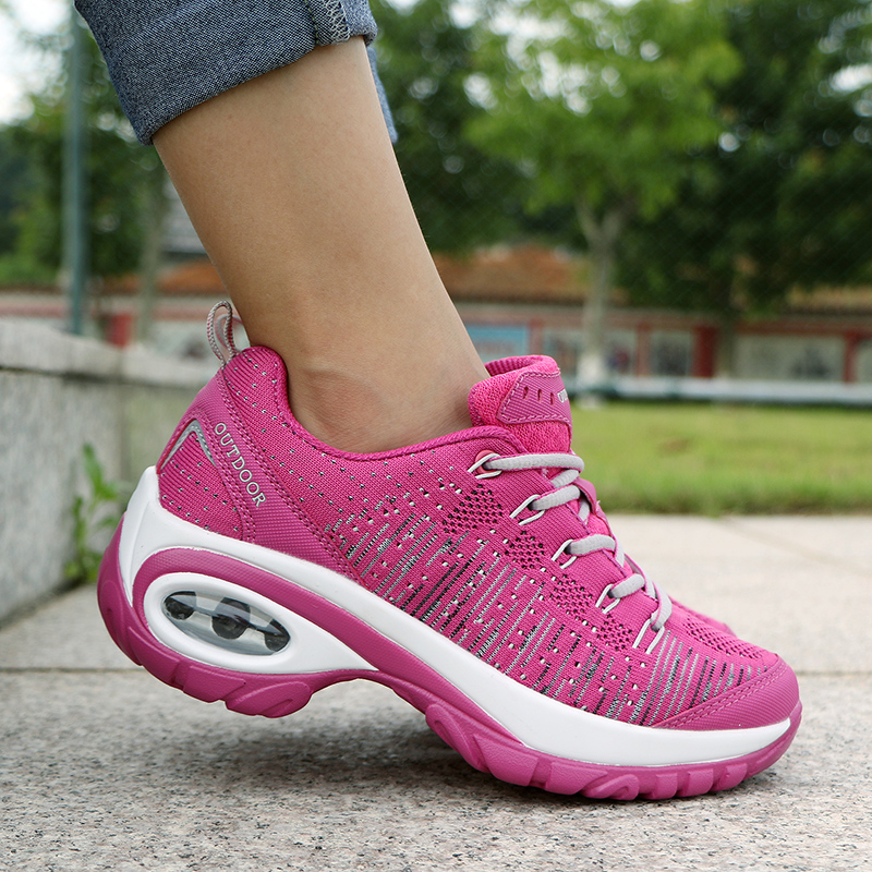 New Running Trainers Womens Ladies Walking Shock Absorbing Sports Shoes