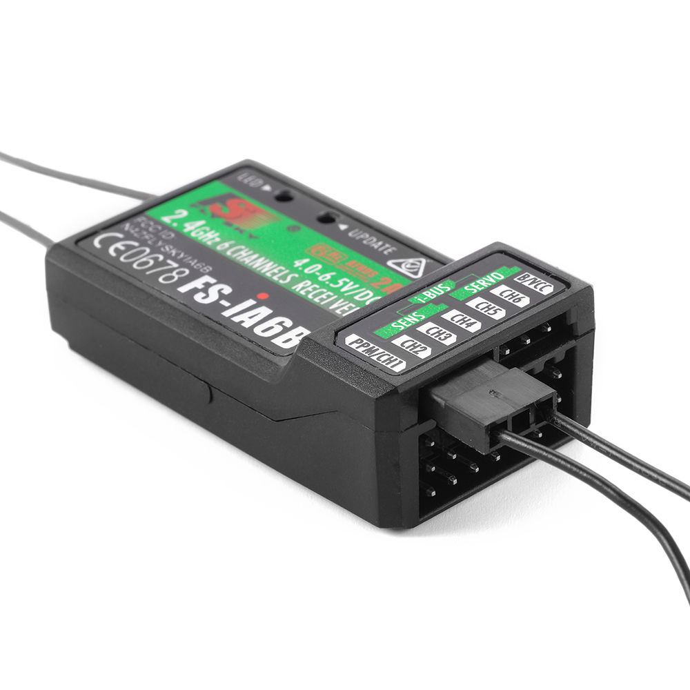 2.4G Flysky FS-iA6B/FS-R6B/FS-GR3E 3/6Ch Receiver PPM Output for Flysky ...