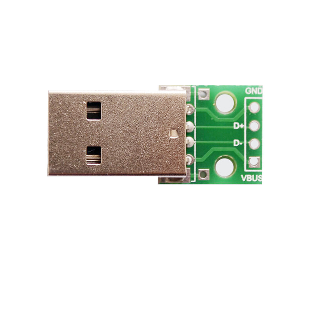 5pcs USB to DIP Adapter Converter 4 pin for 2.54mm PCB Board DIY Power Supply