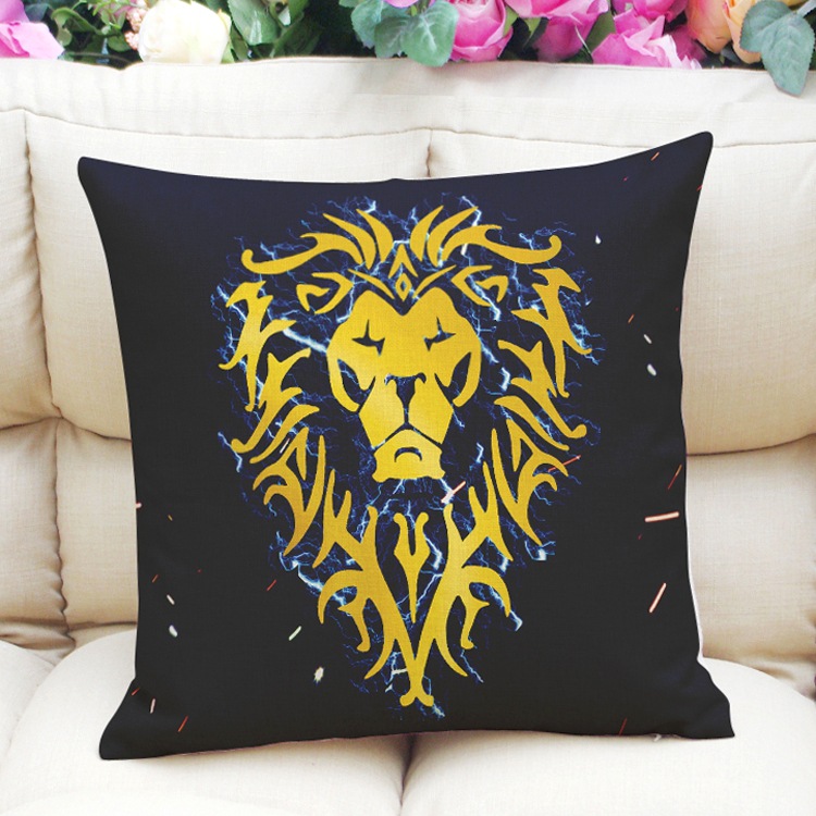 WORLD OF WARCRAFT Pattern home decor Throw Pillow Case Cushion Zippered Cover eBay