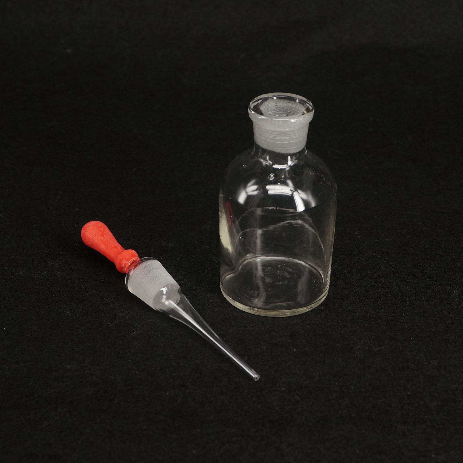 30/60/125ML Clear Glass Dropping Bottle Pipette With Ground Stopper and
