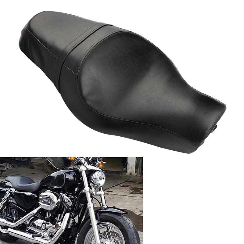 Seat Driver Passenger Touring pad Cushion Saddle Two up For Harley