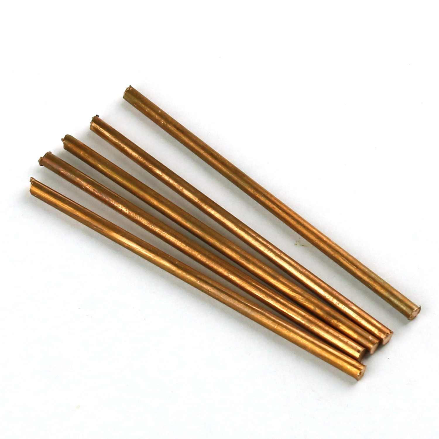 5Pcs 99.9 Cu Metal Pure Copper Rods Cylinder, Diameter 4mm, Length