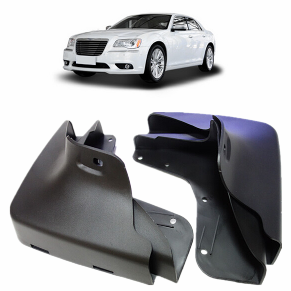 4PCS 20132017 Splash Guards Mud Flaps Front & Rear For CHRYSLER 300 C