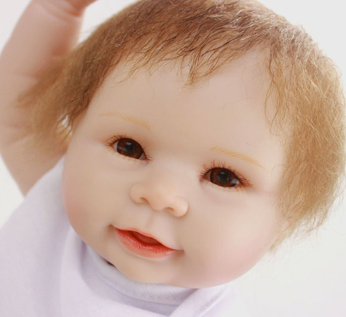 20" Full Body Floppy Silicone Vinyl Reborn Doll Baby Boy Lifelike Doll