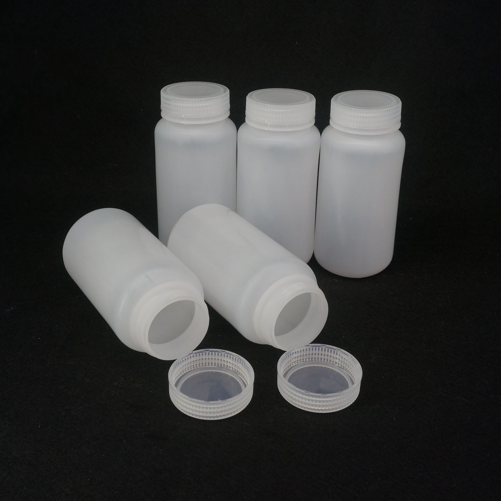 Lot5 5ml500ml White PP Plastic Cylindrical Chemical Container Reagent Bottle eBay