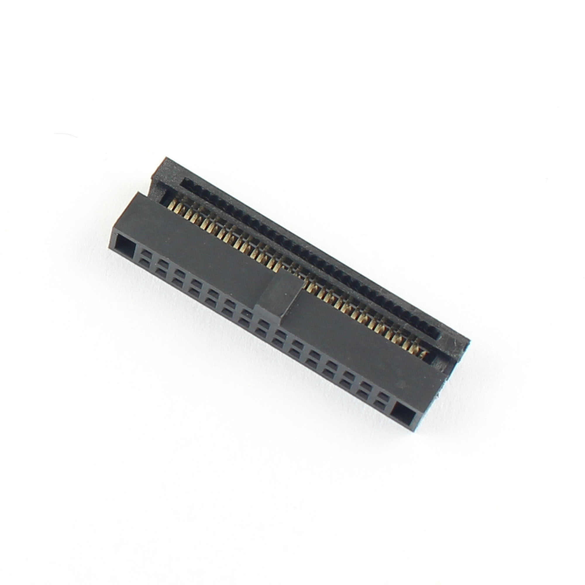 100Pcs 1.27mm Pitch 2x15 Pin 30 Pin IDC FC Female Header Cable Socket Connector