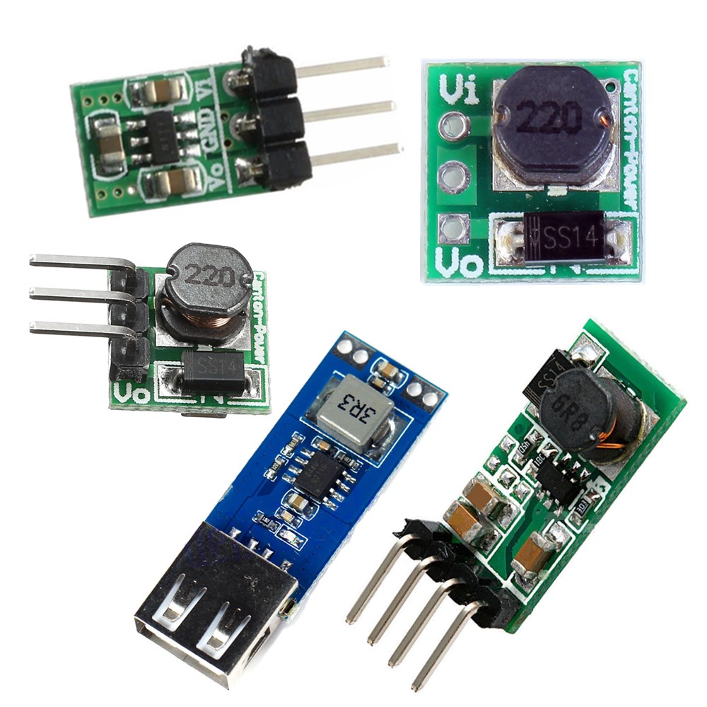 0.9V//3.3V to 5V//12V DC Converter Boost Step up Down 1.8-5V to 3.3V Power Supply