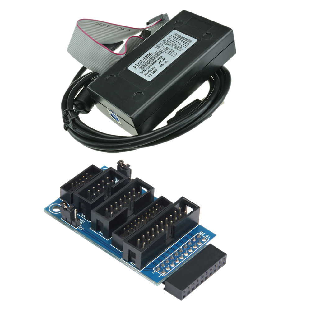High Speed J-Link JLink V8 USB ARM JTAG Emulator Debugger J-Link V8 ...