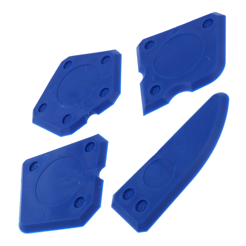 4pcs/Set Silicone Sealant Spreader Spatula Scraper Cement Caulk Removal