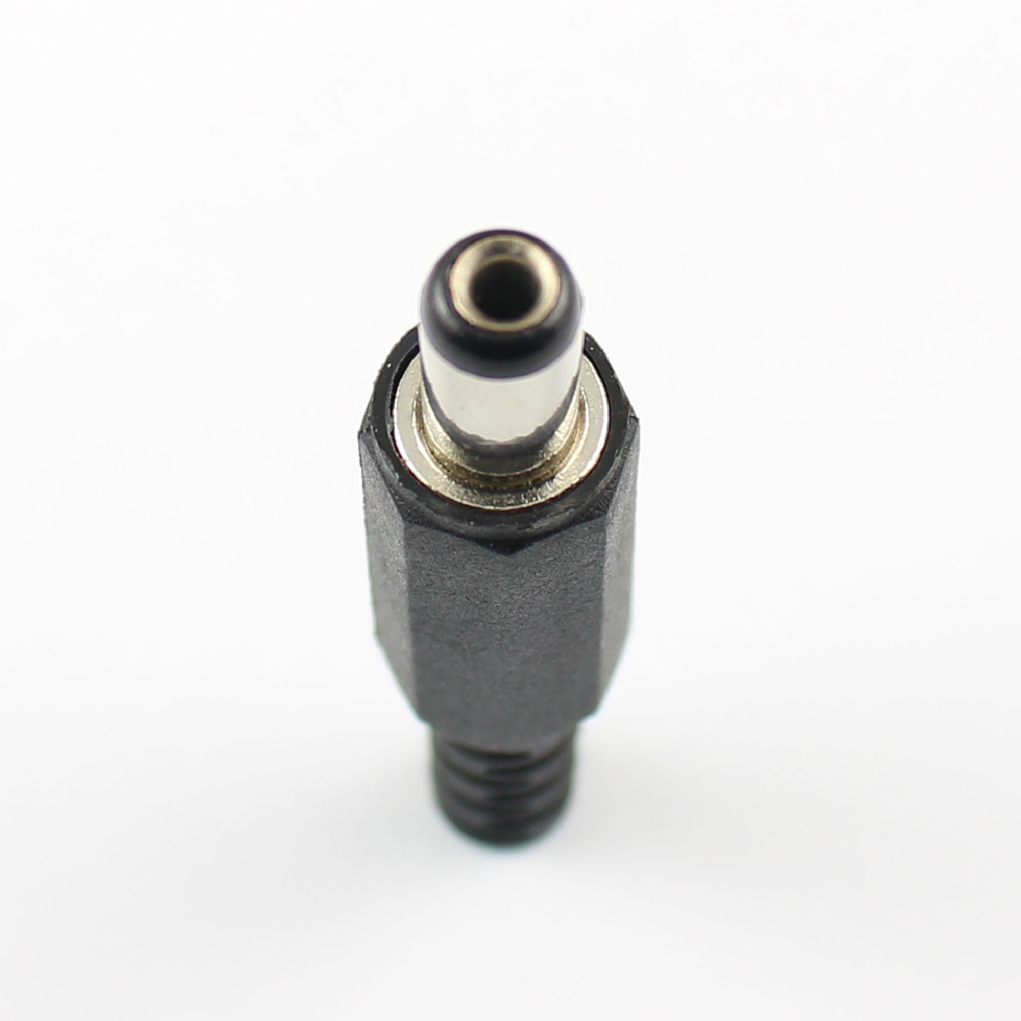 10Pcs 5.5mm x 2.1mm DC Power Male Solder Barrel Tip Straight Jack Plug