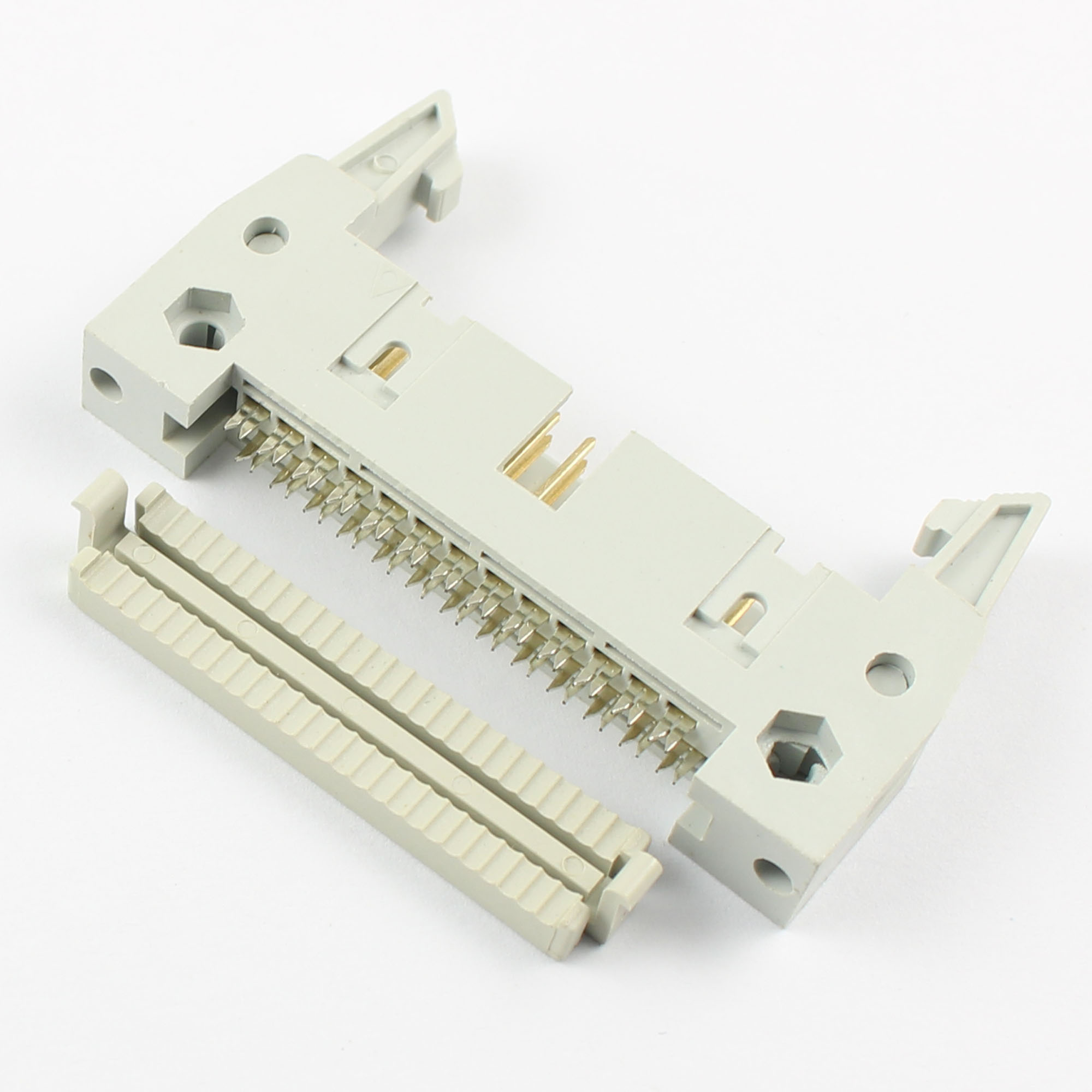 10Pcs 2.54mm 2x13 Pin 26 Pin Straight Male Cable Connector Ejector