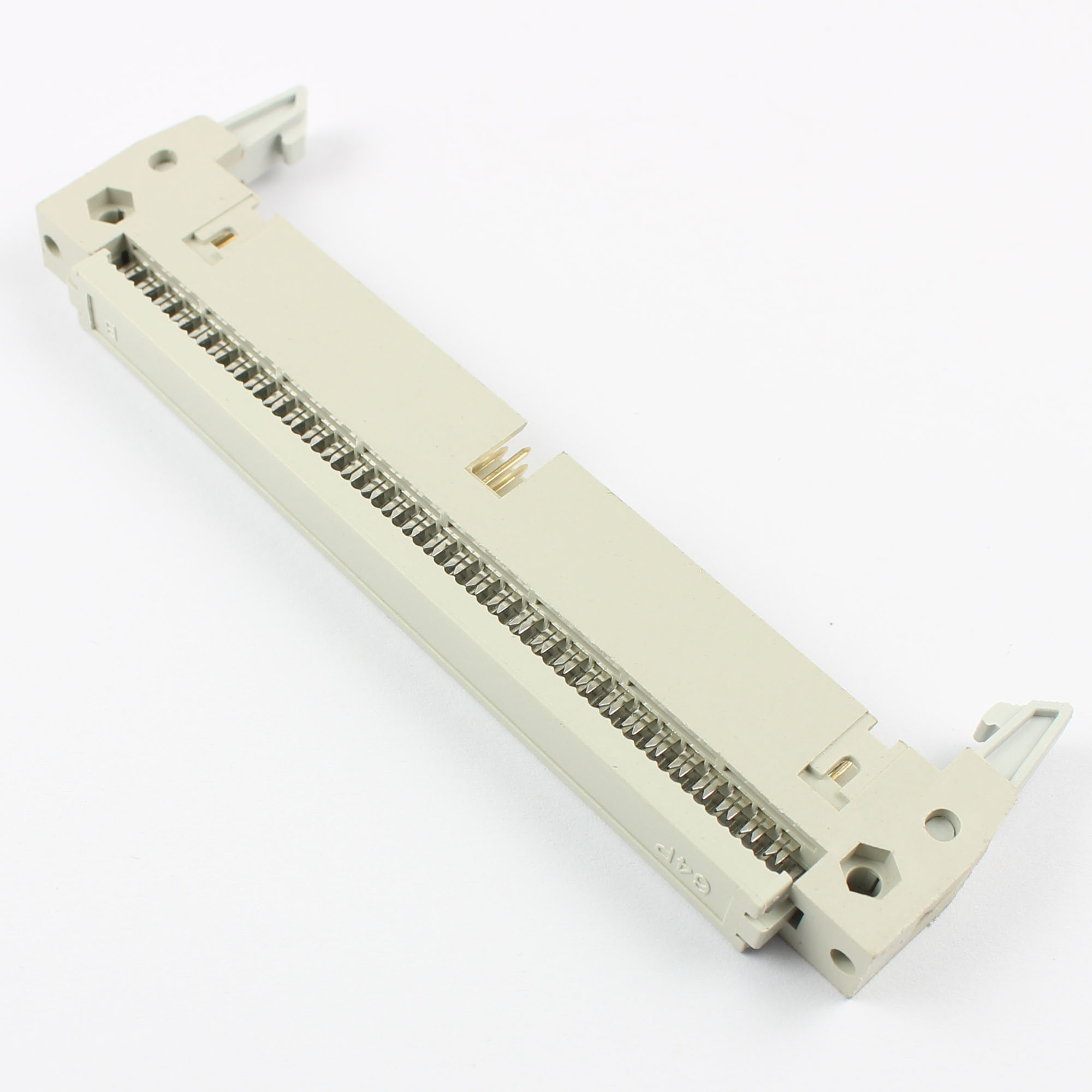 10Pcs 2.54mm 2x32 Pin 64 Pin Straight Male Cable Connector Ejector