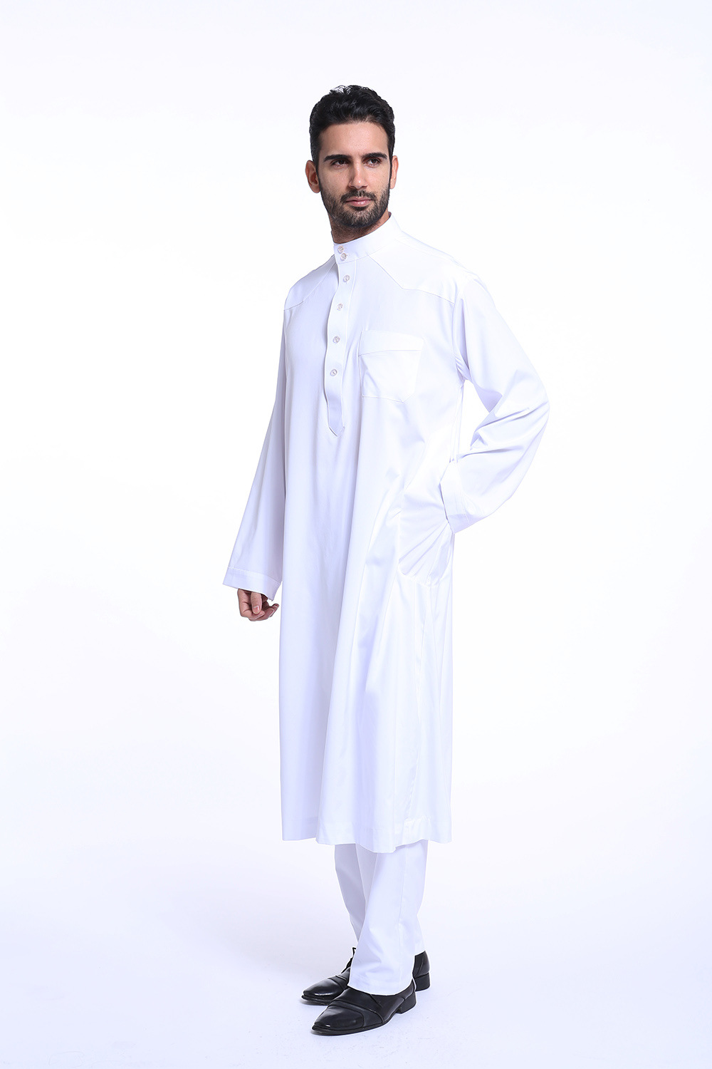 Mymyguoe Abito Musulmano Un Pezzo Per Le Donne Arabo Robe Caftano Lungo