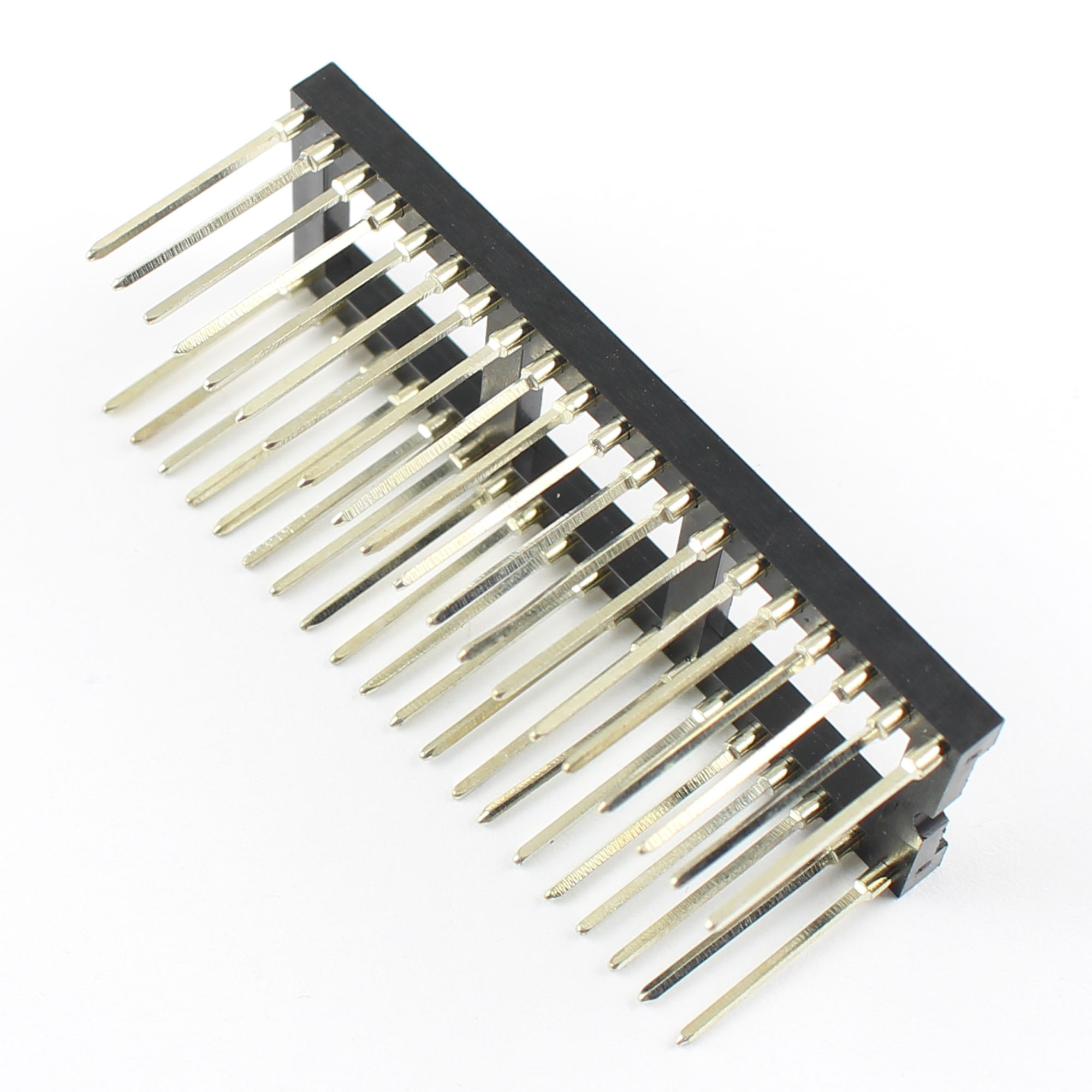 2Pcs New High Quality 2.54mm Pitch 40 Pin Round DIP Wire Wrap IC Socket