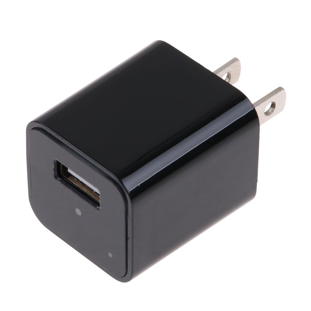 8GB1080P AC Adapter US Plug USB Charger Hidden Camera Spy Video Record