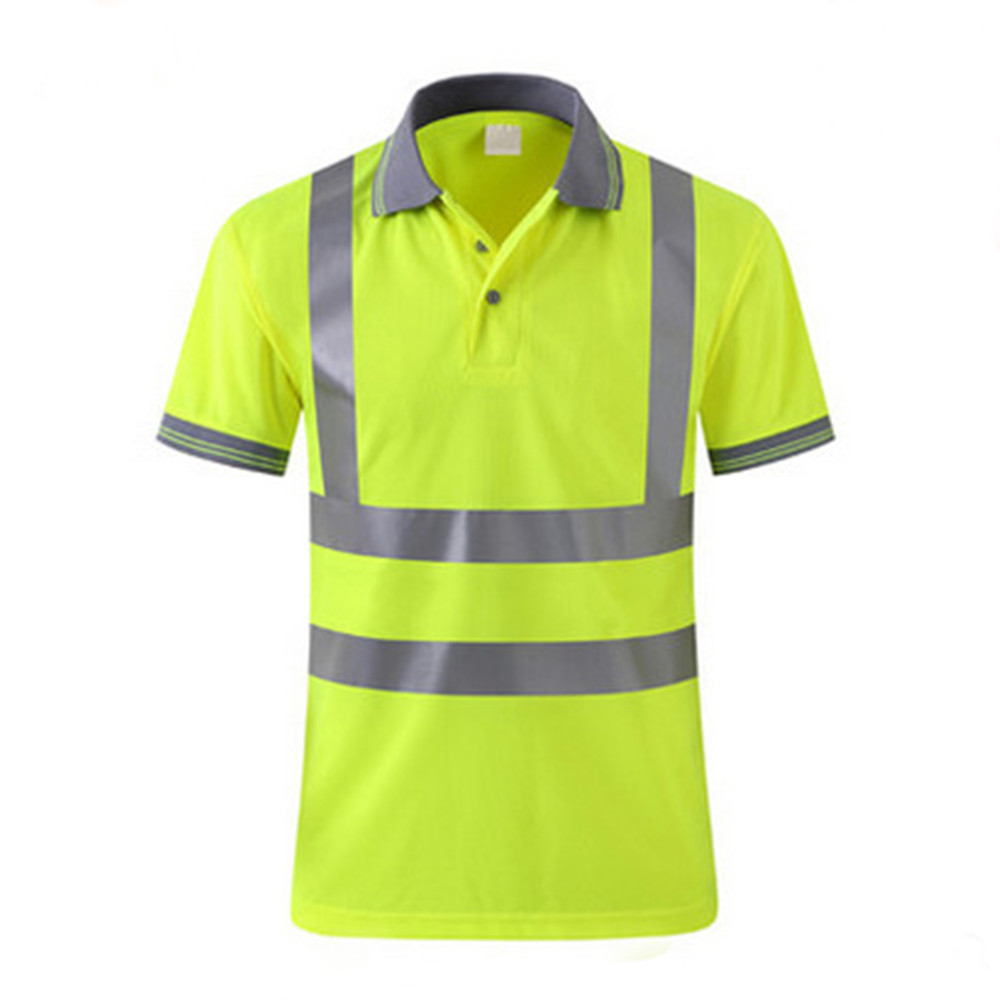 Hi Vis Hi Visibility Short Sleeve Mens Safety Vest T shirt Hi Vis Hi Visibility Short Sleeve Mens Safety Vest T shirt