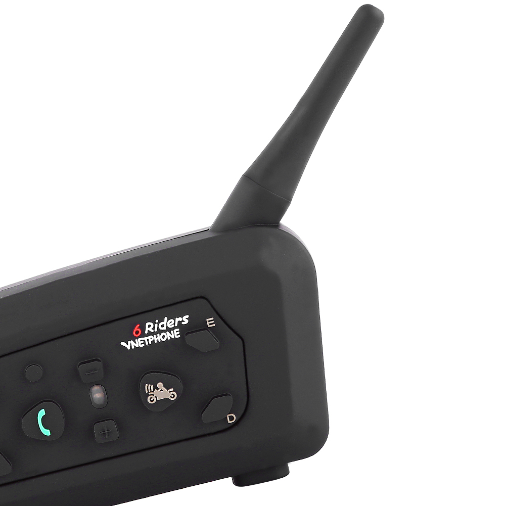 1200M BT Bluetooth Motorcycle ATV Helmet Interphone Headset 6 Riders SS eBay