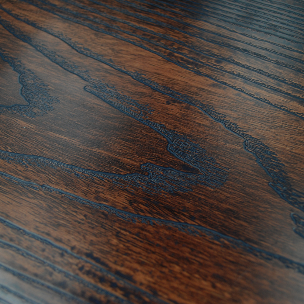 6PCS Removable Wood Pattern Effect Floor Decals Wallpaper Flooring