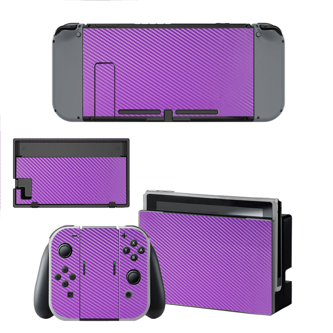 Solid Color For Nintendo switch Skin Sticker Console Controllers Decals