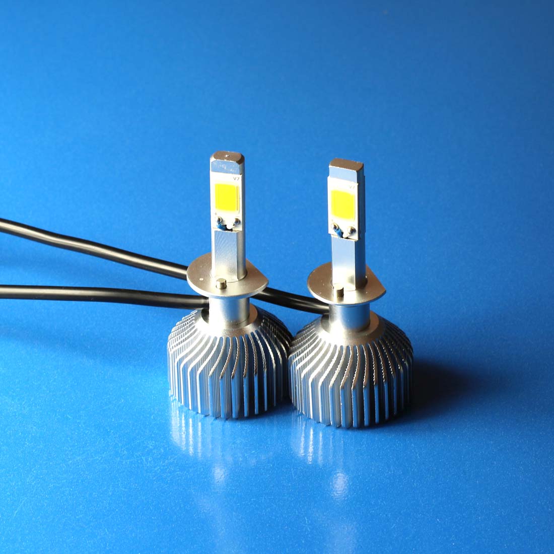 60W H1 6000K LED Headlight 12V Car Upgrade Conversion Bulbs kit 6000LM