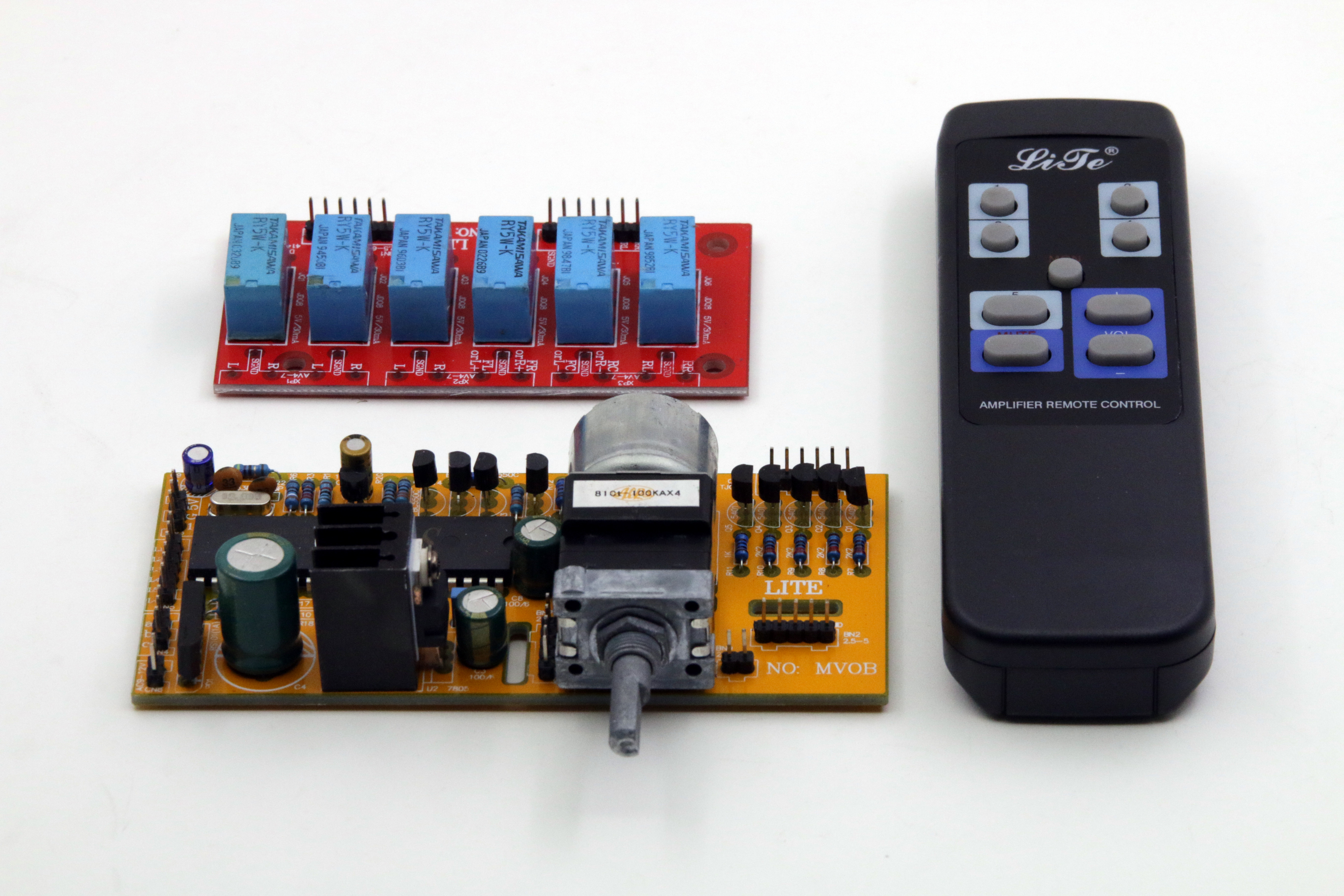 LITE MV04 Motorized Remote Volume Control+Input Selector kit eBay