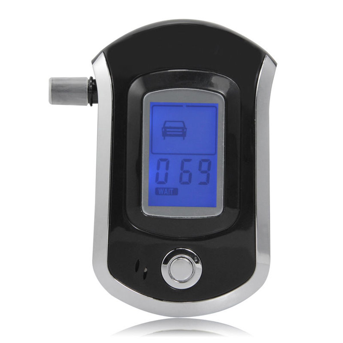 Professional Digital Breath Alcohol Tester Breathalyzer with LCD