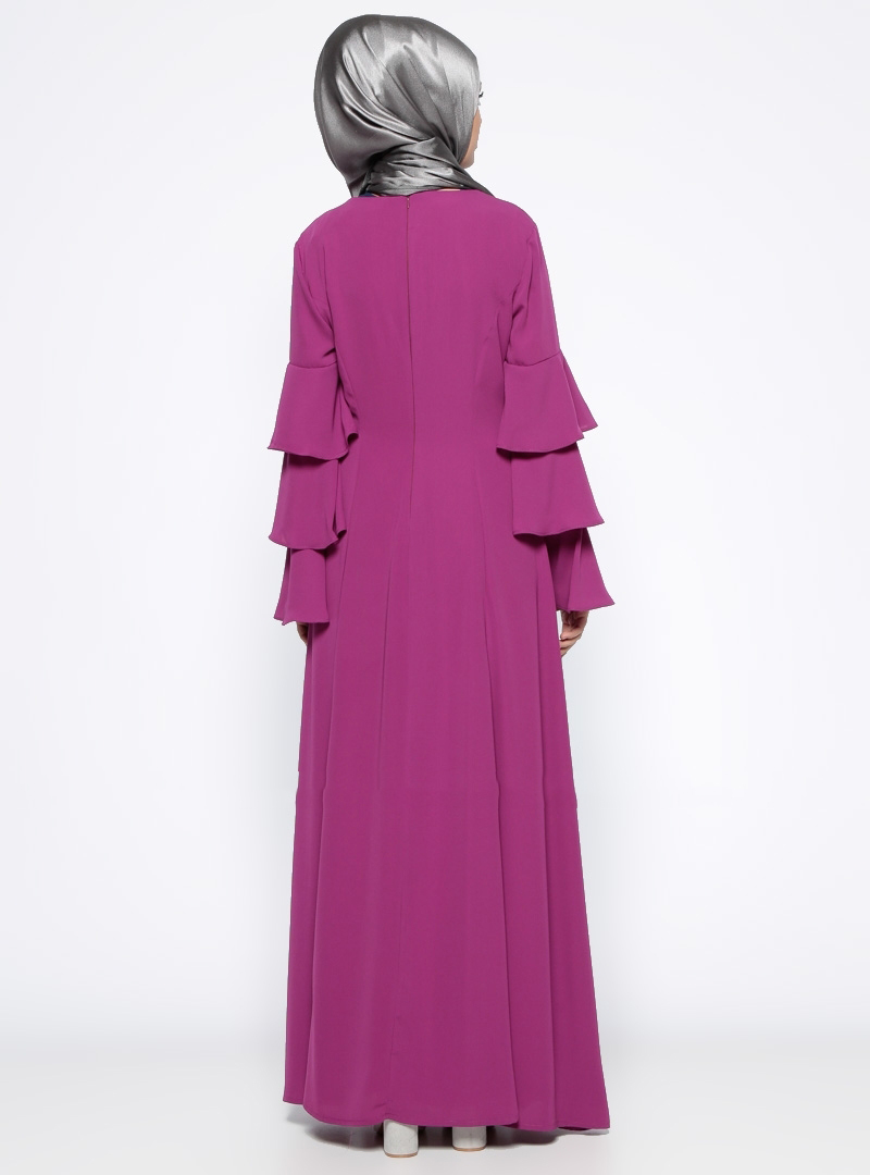 Dubai Women Long Sleeve Abaya Muslim Kaftan Islamic Cocktail Maxi Dresses Arab Dubai Women Long Sleeve Abaya Muslim Kaftan Islamic Cocktail Maxi Dresses Arab