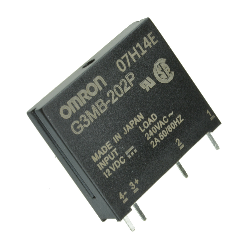 2PCS G3MB-202P DC-AC PCB SSR In 24V DC-AC 2A Out 240V Solid State Relay Module