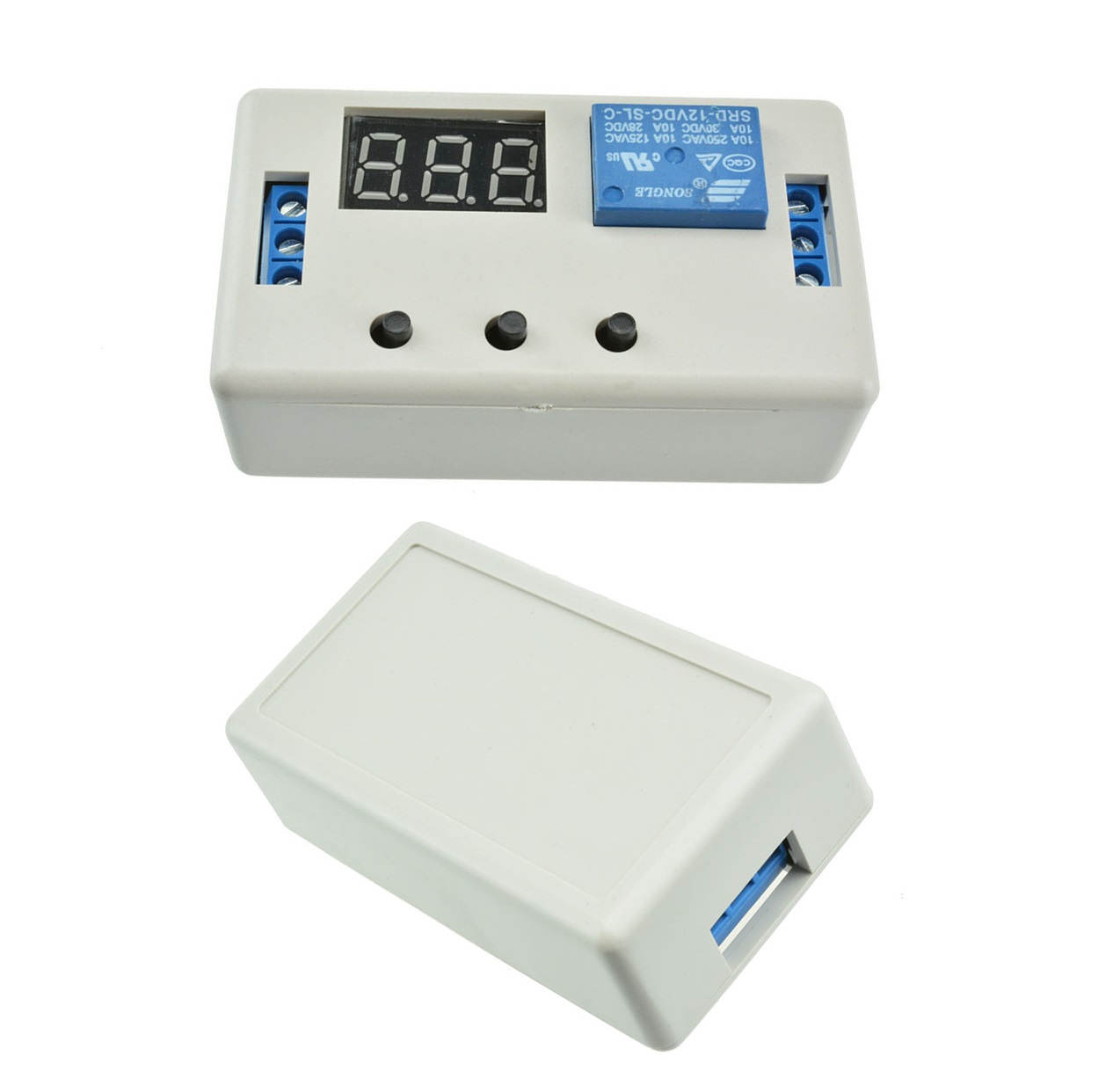 12V LED Automation Delay Timer Control Switch Relay Module with case