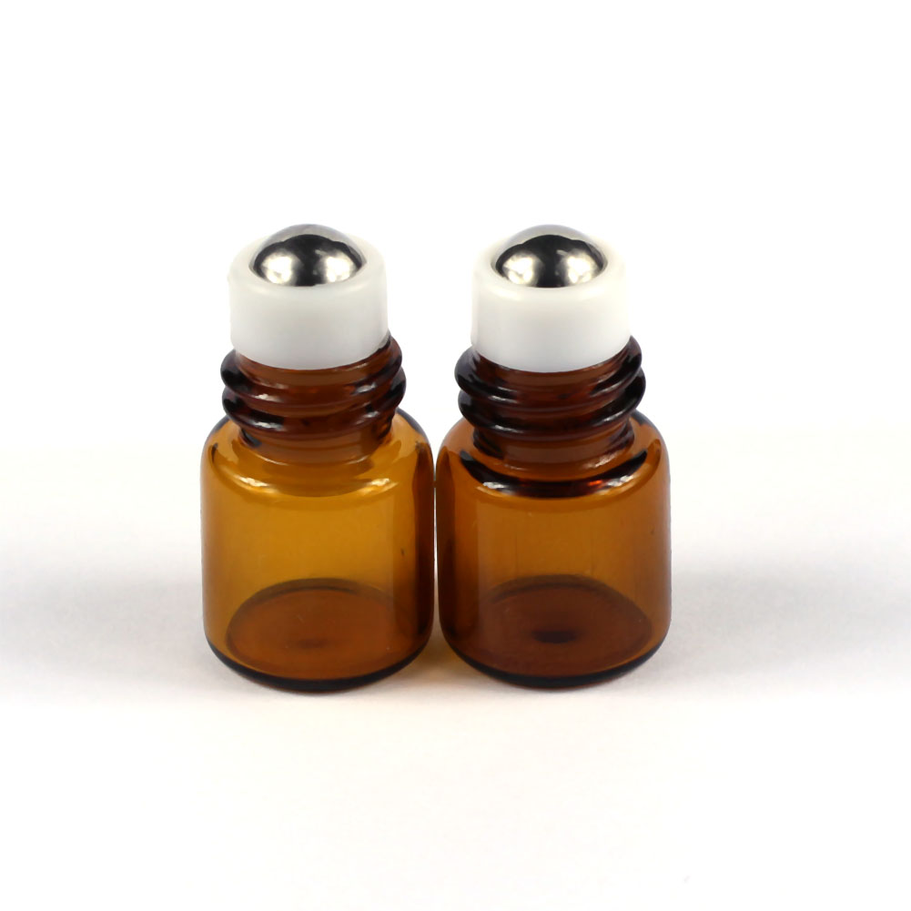Download 1ml 5~100X Empty Glass Roll On Bottles Metal or Glass ... Yellowimages Mockups