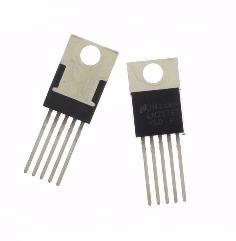 10PCS NEW LM2576T-5.0 LM2576 IC REG BUCK 5.0V 3A TO220-5 NEW