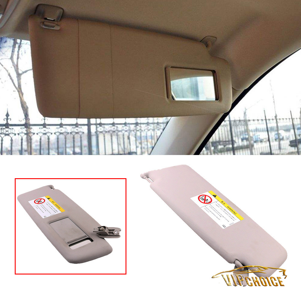 OE Gray Sun Visor Sunvisor Left Driver Side For VW Tiguan 2009-2015