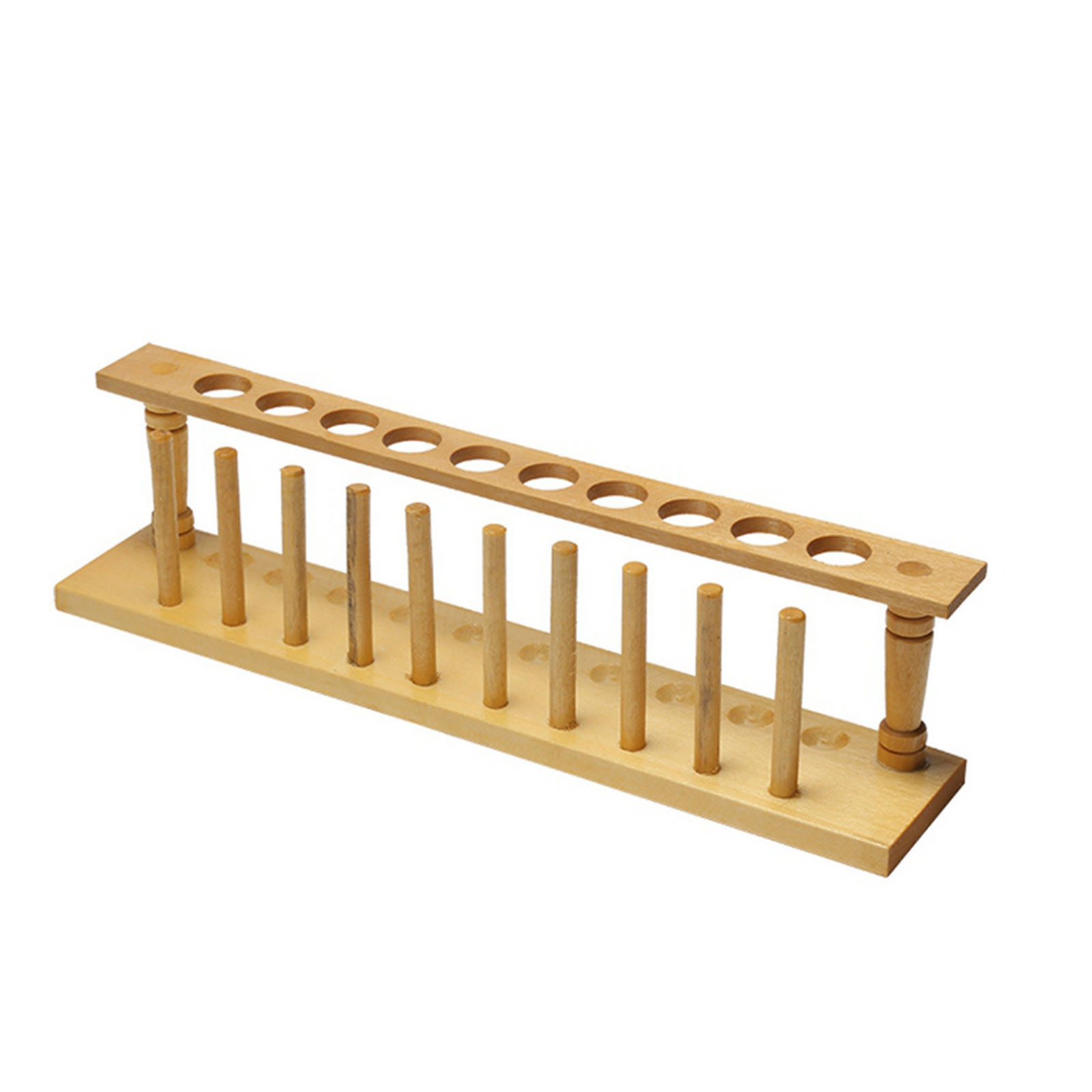 6/8/10/12/24 Holes Lab Wooden Test Tube Storage Holder Bracket Rack