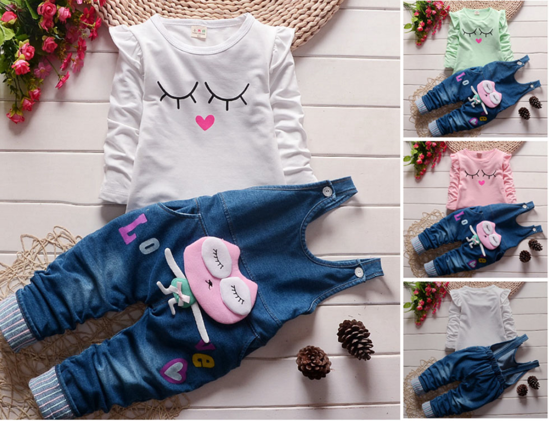 baby girl jeans romper