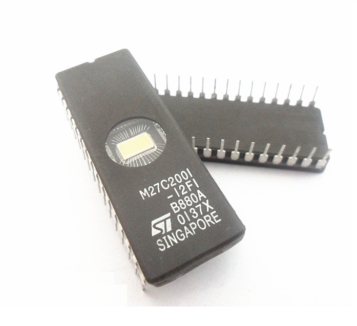 Circuit Intégré EPROM STMicroelectronics M27C2001-12C1 - 2Mbit Parallèle 32PLCC