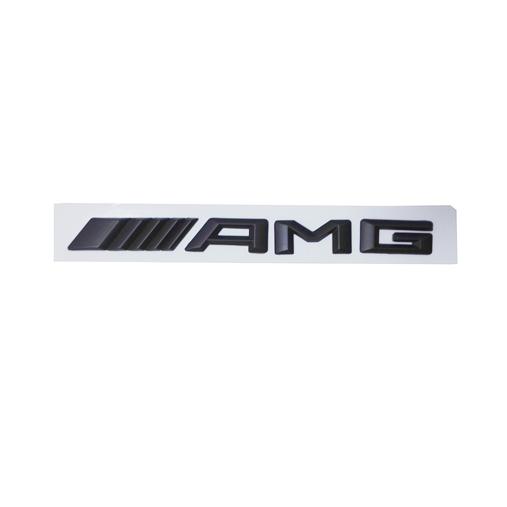 Black Rear Metal 3D AMG Emblem Badge Logo For MercedesBenz C CL CLS E