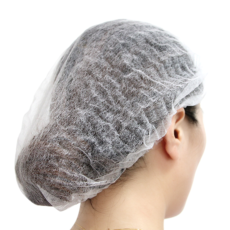 100pc Disposable Hair Net Bouffant Cap for Kitchen,Food,Medical Worker