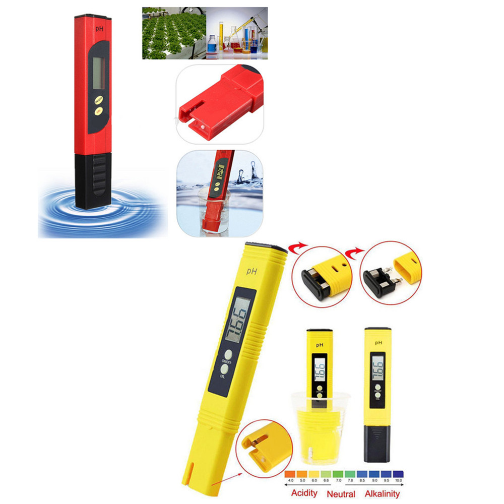 Digital LCD PH Messgerät TDS EC Wasser Reinheit PPM Filter Hydroponic Tester Pen