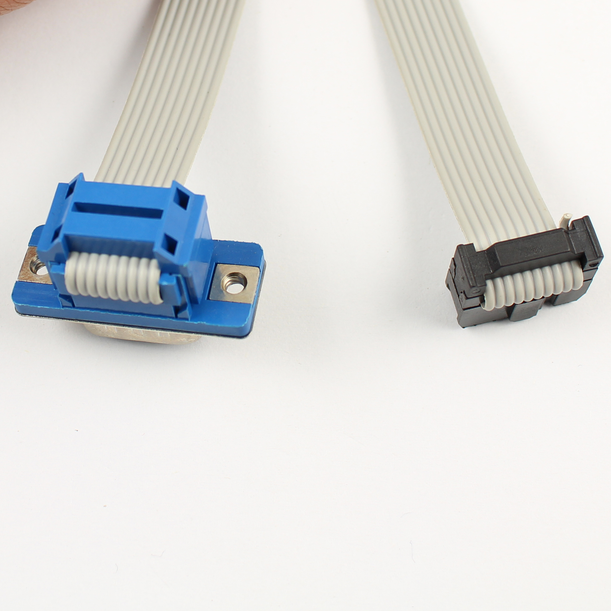 DSUB DB9 9Pin Male Connector To IDC Female 10 Pin Flat Ribbon Cable