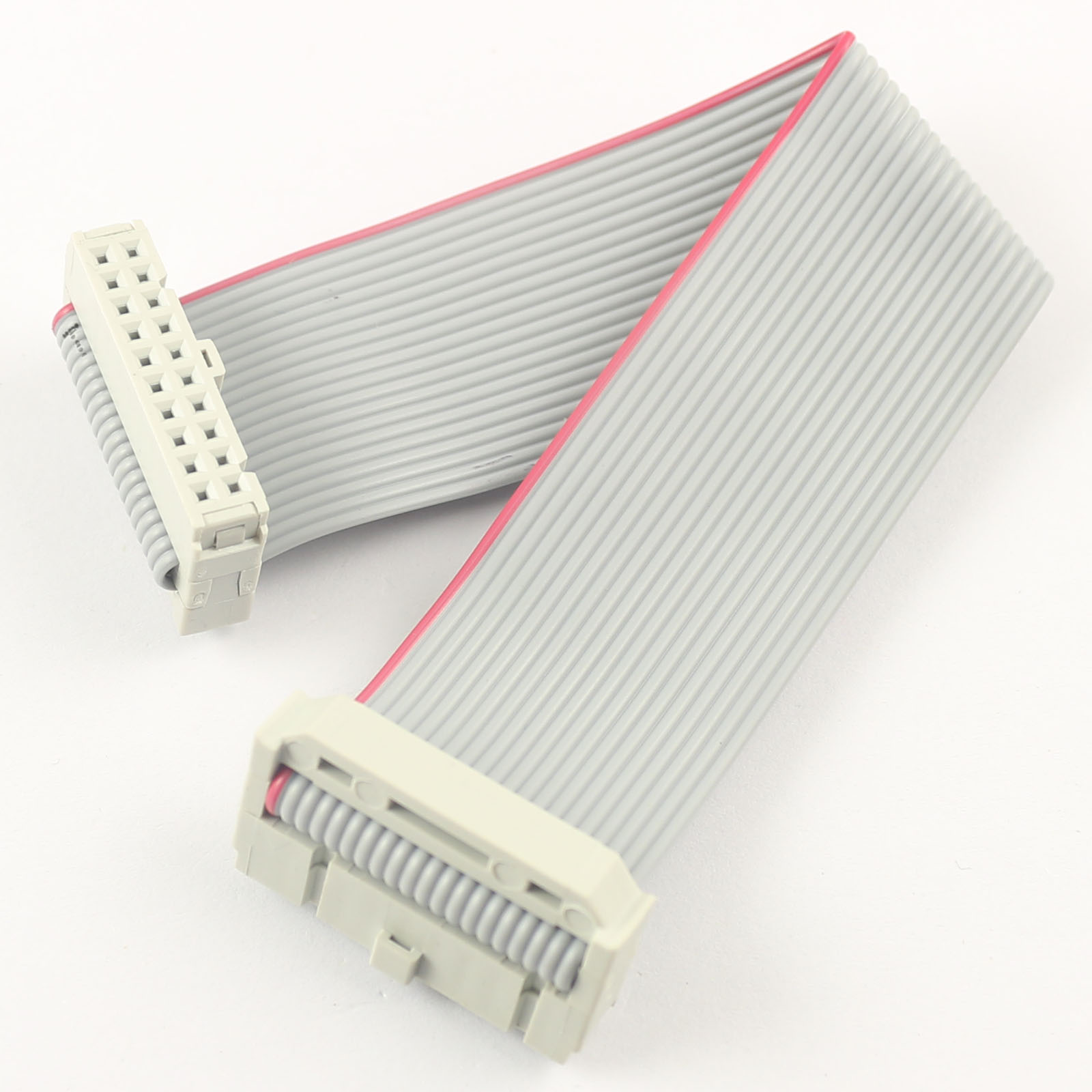 CablesOnline 20-Pin Male IDC Flat Ribbon Cable Box Header Connector – 2-Pack, FC-120-2